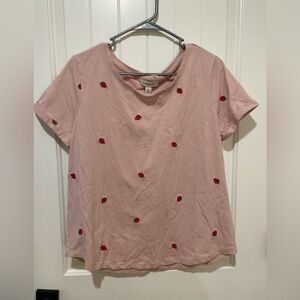 Strawberry summer top